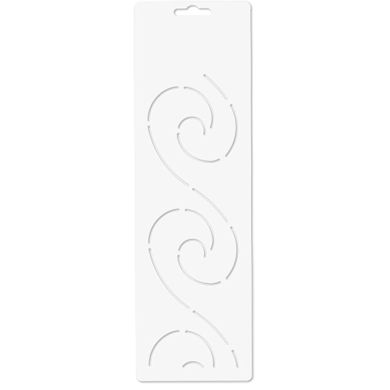 Stencil – Wave Border – 3″ – My Sewing Room