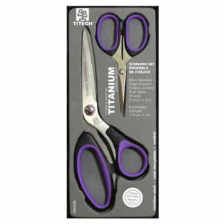 Scissors Set - 8 1/2" & 4 1/2" - Embrdry & Dressmaking - Titech