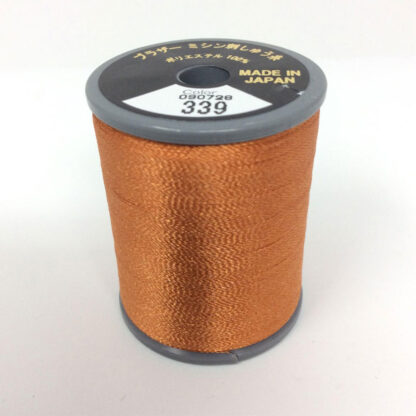 Brother - Embroidery Thread - 339 - Clay Brown - 300m