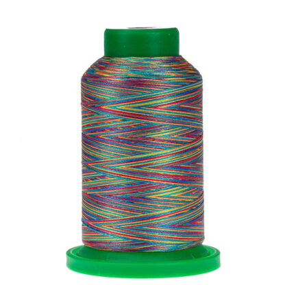 Amann - Isacord - 1000m (2579) - 9916 - RAINBOW - 40wt Variegated 100% Polyester Embroidery Thread