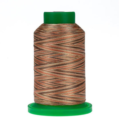 Amann - Isacord - 1000m (2579) - 9302 - BARK BROWNS - 40wt Variegated 100% Polyester Embroidery Thread