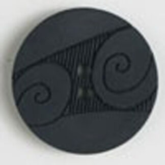 Button - 25 mm - 370540 - Black - Dill Buttons