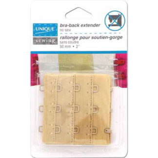 Notions - Bra-Back Extender - 50mm/ 2" - Beige - Unique