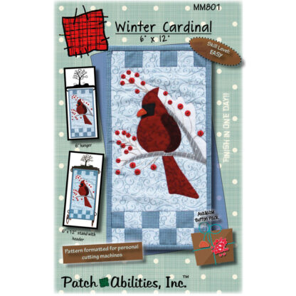 Patch Abilities - Pattern - MM08-01 - Winter Cardinal - MM801