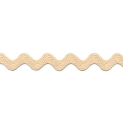 Poly Ric Rac  - BP  - 029  - 810  - Ivory  - 1/2" (approx. 1 cm)