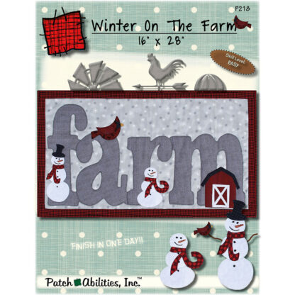 Patch Abilities - Pattern - P218 - Winter on the Farm