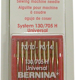 Bernina  - 130/705H  - Universal  - Assorted #070 to #090  - 10