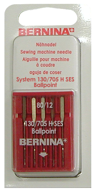 Bernina  - 130/705H  - Ballpoint  - SES (Fine)  - #080  - 5 Pack