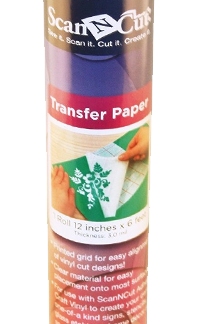 ScanNCut - Adhesive Transfer Paper with Grid - 12" x 6ft Roll