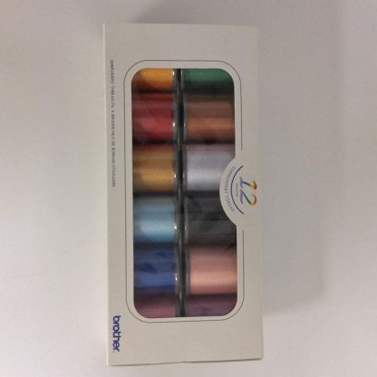 Brother Thread - 12x300m Spool Thread Set - SAETTS - Polyester