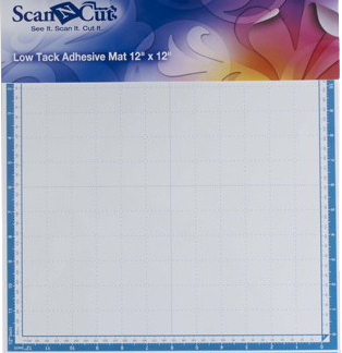 ScanNCut - Mat, Low Tack Adhesive - 12" x 24"