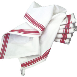 Vintage Striped Towel - 3ct - Red