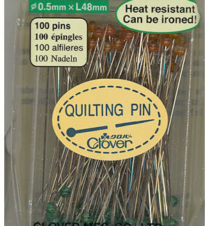 P - Quilting Pins - 100/pkg - Clover