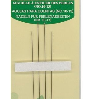 N - Beading Needles - 4/pkg - #10-13 - Clover