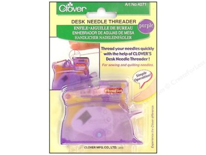 Clover - Desk Needle Threader - Assorted Colours