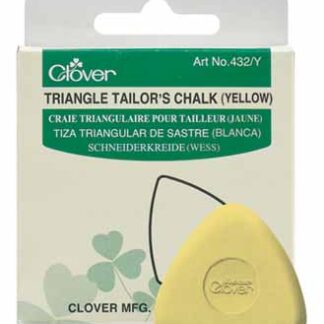 Clover - Triangle Tailor's Chalk - Yellow