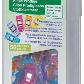 Clover - Wonder Clips - Regular - Assorted Colours - 50/pkg