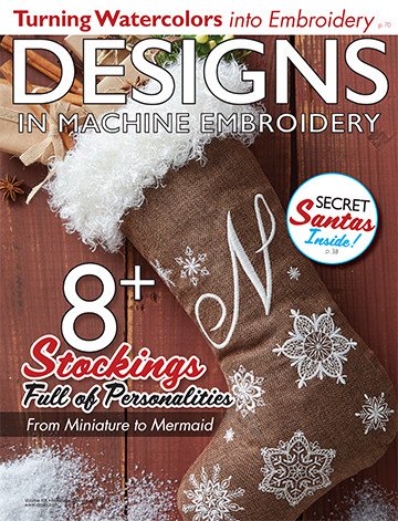 Designs in Machine Embroidery  - Issue 101  - November/December