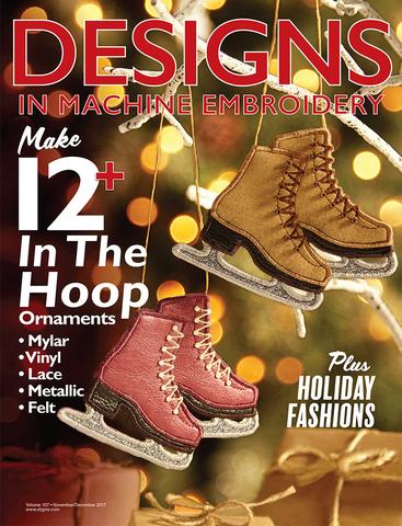 Designs in Machine Embroidery  - Issue 107  - November/December