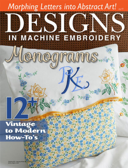 Designs in Machine Embroidery  - Issue 96  - January/February 20