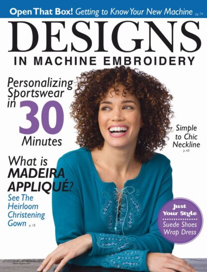 Designs in Machine Embroidery  - Issue 97  - March/April 2016