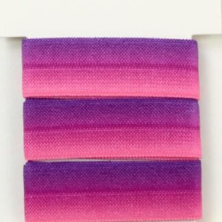 Notions - Dritz - Foldover Elastic - 5/8" - E71 - Pink/Purple