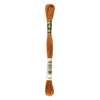 DMC - Six-Strand Embroidery Floss - 301 - Md Mahogany - 8m