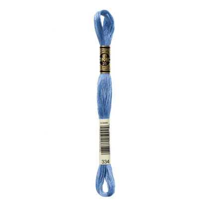 DMC - Six-Strand Embroidery Floss - 334 - Md Baby Blue - 8m