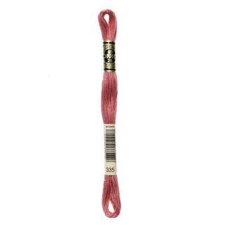 DMC - Six-Strand Embroidery Floss - 335 - Rose - 8m