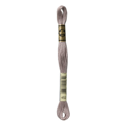 DMC - Six-Strand Embroidery Floss - 452 - Md Shell Grey - 8m