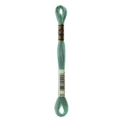 DMC - Six-Strand Embroidery Floss - 503 - Md Blue Green - 8m