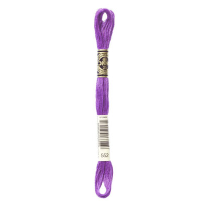 DMC - Six-Strand Embroidery Floss - 552 - Md Violet - 8m