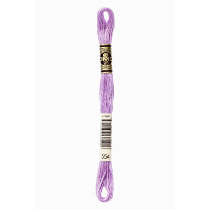 DMC - Six-Strand Embroidery Floss - 554 - Lt Violet - 8m