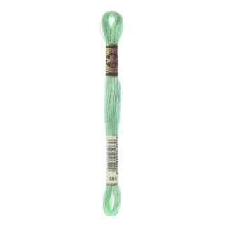 DMC - Six-Strand Embroidery Floss - 564 - Vy Lt Jade - 8m