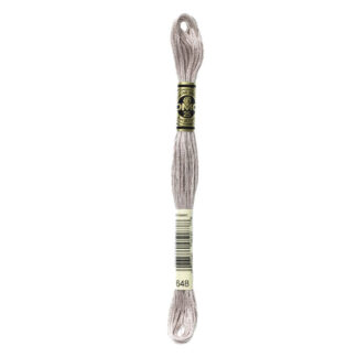 DMC - Six-Strand Embroidery Floss - 648 - Lt Beaver Grey - 8m