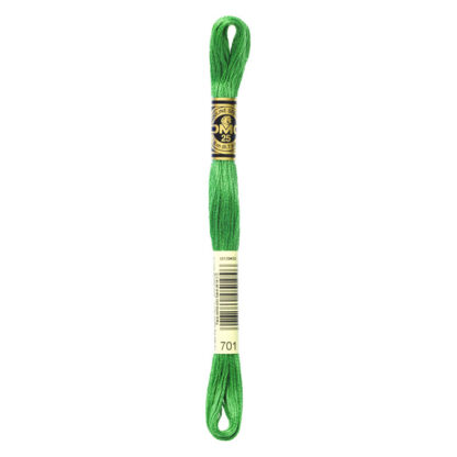 DMC - Six-Strand Embroidery Floss - 701 - Lt Green - 8m