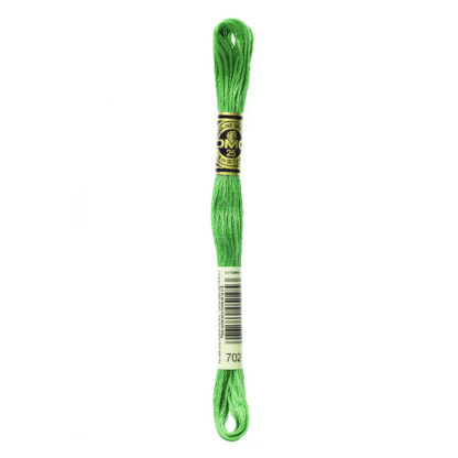 DMC - Six-Strand Embroidery Floss - 702 - Kelly Green - 8m