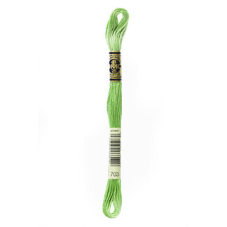 DMC - Six-Strand Embroidery Floss - 703 - Chartreuse - 8m