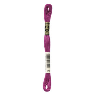 DMC - Six-Strand Embroidery Floss - 718 - Plum - 8m