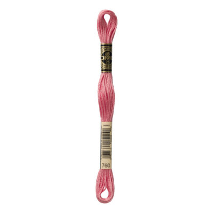 DMC - Six-Strand Embroidery Floss - 760 - Salmon - 8m