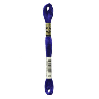 DMC - Six-Strand Embroidery Floss - 796 - Dk Royal Blue - 8m