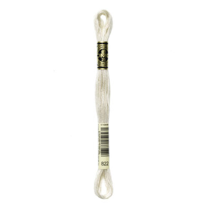 DMC - Six-Strand Embroidery Floss - 822 - Lt Beige Grey - 8m