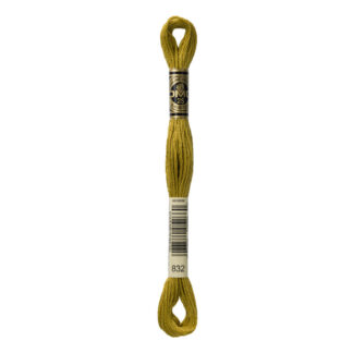 DMC - Six-Strand Embroidery Floss - 832 - Golden Olive - 8m