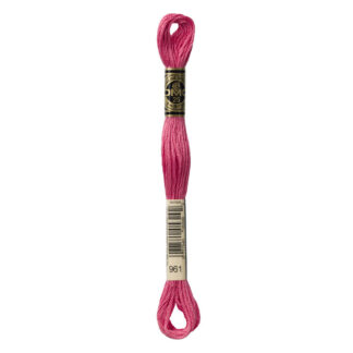 DMC - Six-Strand Embroidery Floss - 961 - Dk Dusty Rose - 8m