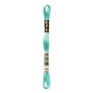 DMC - Six-Strand Embroidery Floss - 964 - Lt Seagreen - 8m