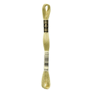 DMC - Six-Strand Embroidery Floss - 3046 - Md Yellow Beige - 8m