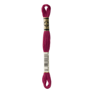 DMC - Six-Strand Embroidery Floss - 3350 - Ul Dk Dusty Rose - 8m