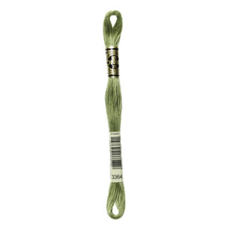 DMC - Six-Strand Embroidery Floss - 3364 - Pine Green - 8m