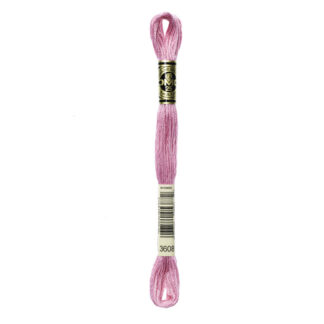 DMC - Six-Strand Embroidery Floss - 3608 - Vy Lt Plum - 8m