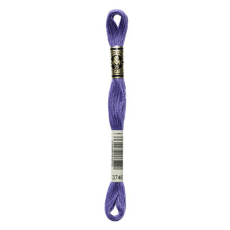 DMC - Six-Strand Embroidery Floss - 3746 - Dk Blue Violet - 8m